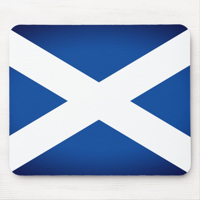 Vintage Scottish flag of Scotland mouse pad (Front)