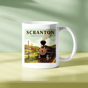 Vintage Scranton Pennsylvania Coffee Mug