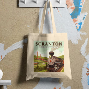 Vintage Scranton Pennsylvania Tote Bag
