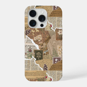Vintage Scrapbook Collage Aesthetic phone case