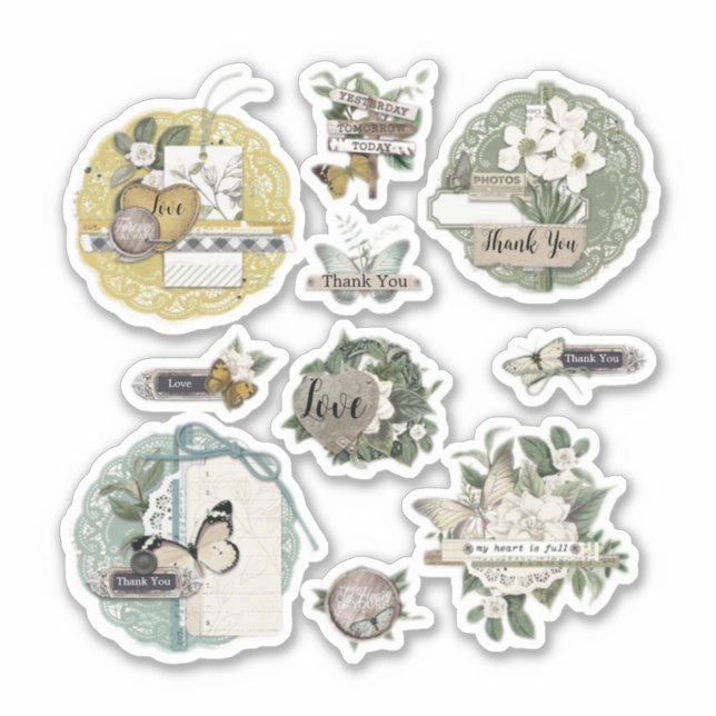 Vintage scrapbook customise (Front)