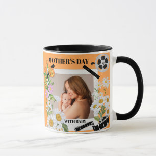 Vintage Scrapbook Mother’s Day  – With Baby Mug
