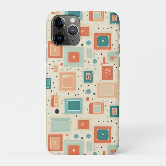 Vintage Scrapbook Pattern (2) Case-Mate iPhone Case (Back)
