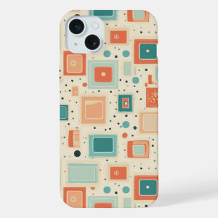 Vintage Scrapbook Pattern (2) iPhone 15 Plus Case