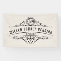 Vintage Script Decorative Farmhouse Family Reunion