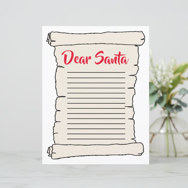 Vintage Scroll Christmas Page Border Christmas (Standing Front)