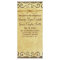 Vintage Scroll Rustic Country Camo Wedding Program