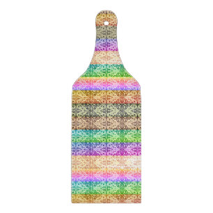 Vintage Scrolls (Rainbow) Cutting Board