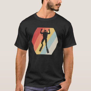 Vintage Scuba Diving Retro Dive Diver  3 T-Shirt