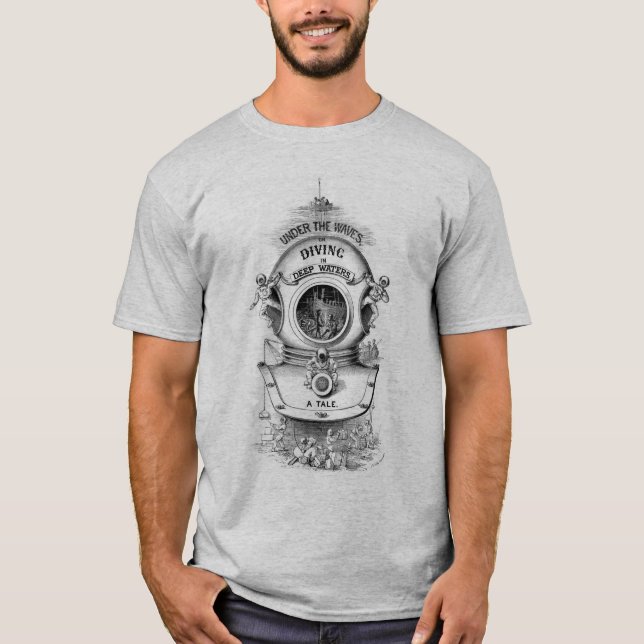 Vintage SCUBA image T-Shirt (Front)