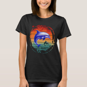 Vintage Sea Creature Dolphins T-Shirt