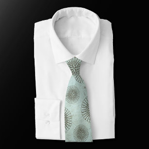 Vintage Sea Shanty Steampunk Ephemera Tie