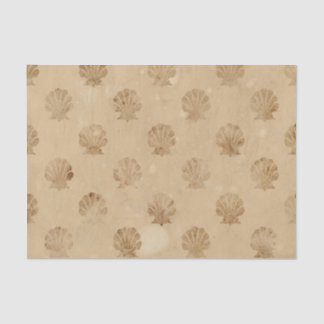Vintage Sea Shells Decoupage Tissue Paper