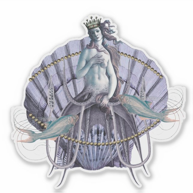 Vintage Sea Witch Collage (Front)