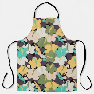 vintage seamless background pattern with stylised apron