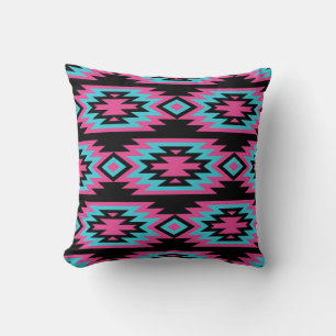 vintage seamless decorative ethnic pattern. Americ Cushion