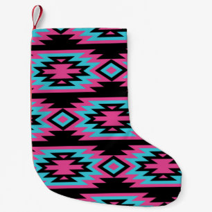 vintage seamless decorative ethnic pattern. Americ Small Christmas Stocking