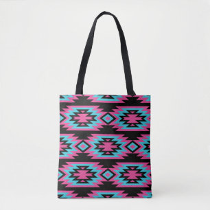 vintage seamless decorative ethnic pattern. Americ Tote Bag