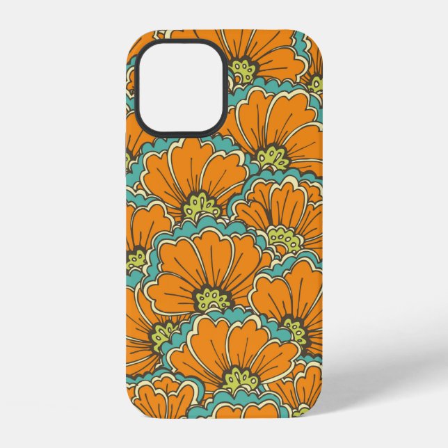 vintage seamless eastern pattern iPhone case (Back)