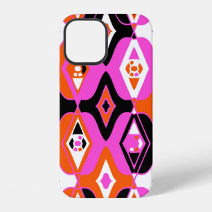Vintage seamless ethnic pattern with Uzbek, Turkis iPhone 12 Case