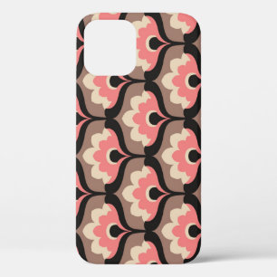 Vintage Seamless Floral Flower Pattern iPhone 12 Case