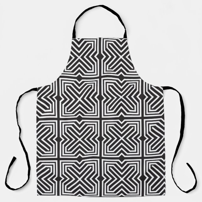 Vintage seamless models. Modern stylish texture. C Apron (Front)