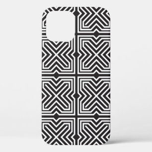 Vintage seamless models. Modern stylish texture. C iPhone 12 Case