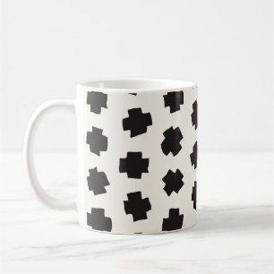 Vintage Seamless Pattern. Abstract Background With Coffee Mug