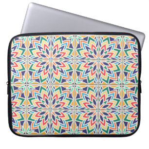 Vintage seamless pattern,  based on traditional wa laptop sleeve