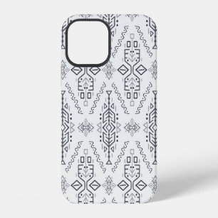 vintage Seamless Pattern in Ethnic Style. Trendy h iPhone 12 Case