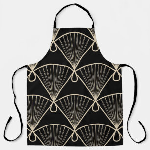 vintage seamless pattern ornament with stylised ge apron