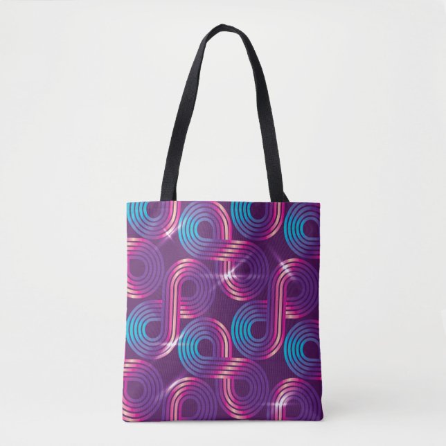 vintage seamless pattern. Regular geometric backgr Tote Bag (Front)