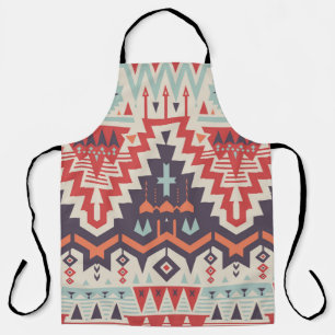 Vintage Seamless Tribal Pattern. Geometrical Ethni Apron