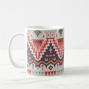 Vintage Seamless Tribal Pattern. Geometrical Ethni Coffee Mug
