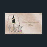 Vintage Seamstress Business Card<br><div class="desc">Vintage Seamstress Business Card</div>
