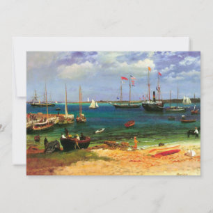 Vintage Seascape, Nassau Harbour by Bierstadt