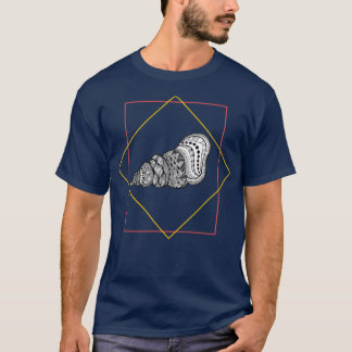 Vintage Seashell Design T-Shirt