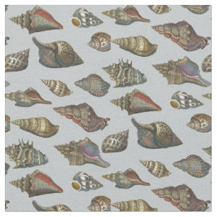 Vintage Seashells Fabric