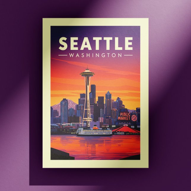 Vintage Seattle Washington Postcard (Creator Uploaded)