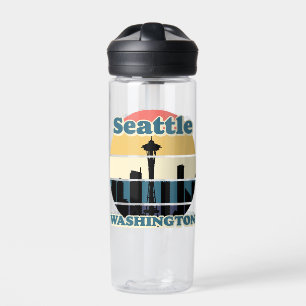 Vintage  Seattle Washington Water Bottle