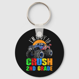 Vintage Second Grade Im Ready To Crush 2nd Grade Y Key Ring
