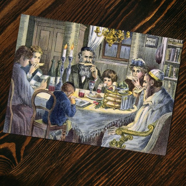 Vintage Seder Card (Creator Uploaded)