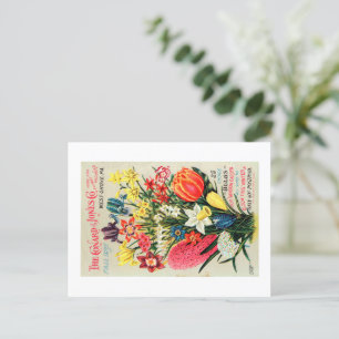 Vintage Seed Packet Postcard
