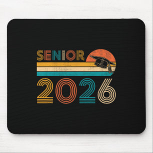Vintage Senior 2026 Graduate Cl Of 2026 Graduation Mouse Pad
