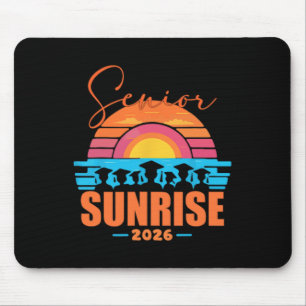 Vintage Senior Sunrise 2026 Seniors Of Cl Graduati Mouse Pad