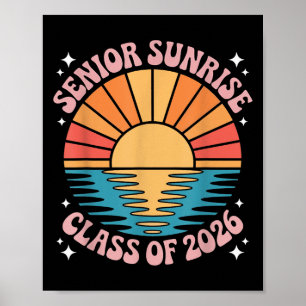 Vintage Senior Sunrise 2026 Seniors Of Cl Graduati Poster