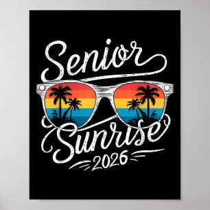 Vintage Senior Sunrise 2026 Seniors Of Cl Graduati Poster