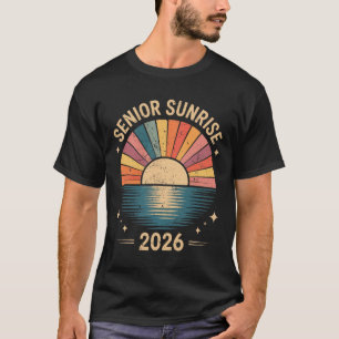 Vintage Senior Sunrise 2026 Seniors Of Cl Graduati T-Shirt