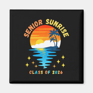 Vintage Senior Sunrise 2026 Seniors Of Cl High Sch Magnet