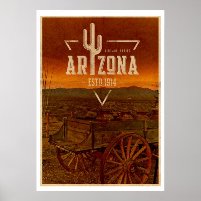 Vintage Series Arizona Travel Poster (Front)